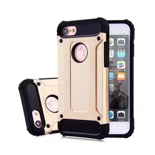 iPhone 6 6S - Gold Plated Armor Case Cover Cas Silicone TPU, Telecommunicatie, Mobiele telefoons | Hoesjes en Screenprotectors | Apple iPhone