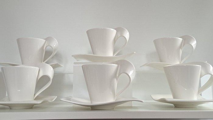 Villeroy & Boch - Koffieservies (12) - New Wave - Premium, Antiek en Kunst, Antiek | Meubels | Tafels