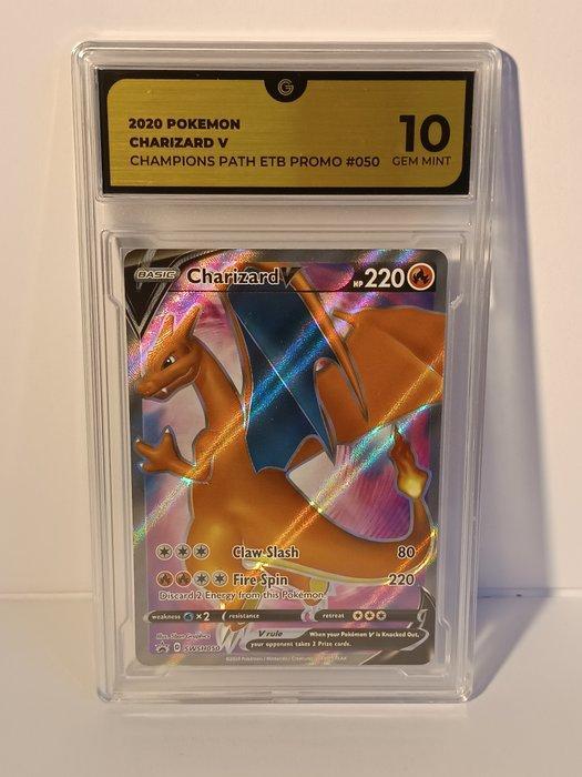 Pokémon - 1 Graded card - Charizard Foil - GG 10 - Various, Hobby en Vrije tijd, Verzamelkaartspellen | Pokémon