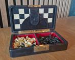 Jeu déchecs - Cuir, Bakélite