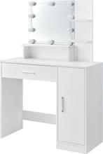 Tweedekans | Schminktafel / kaptafel Zoey - Wit - Incl., Ophalen of Verzenden, Nieuw