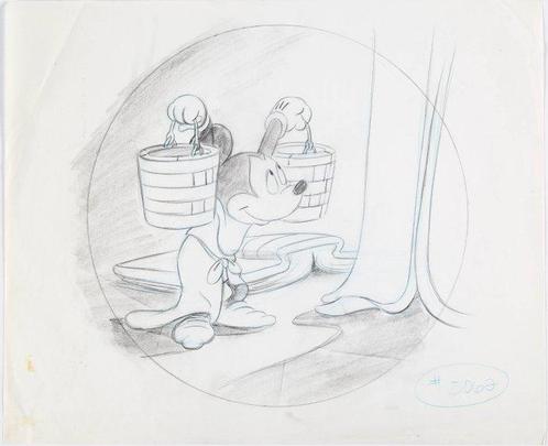 (Walt Disney, c. 1980s) Art de conception de plaque de, Boeken, Strips | Comics