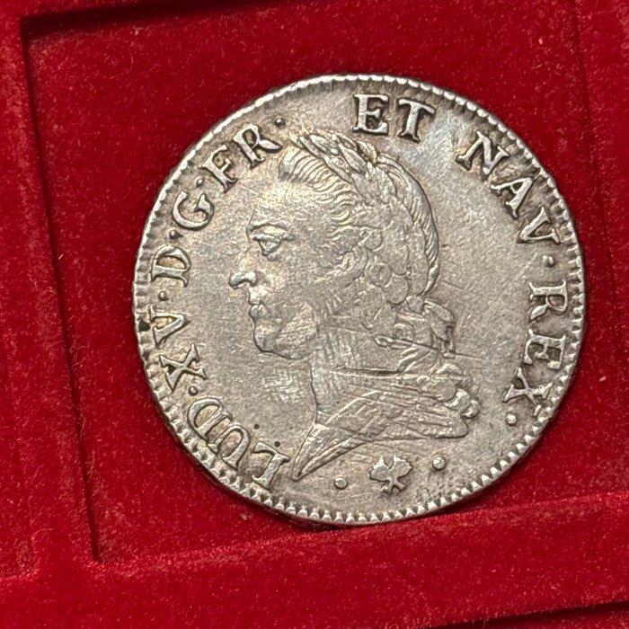 Frankrijk. Louis XV (1715-1774). Ecu 1774-L, Bayonne (Zonder, Postzegels en Munten, Munten | Europa | Euromunten