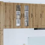 vidaXL Keuken Kast Artisan Eiken 60 x 31 x 80 cm Bewerkt, Verzenden, Nieuw