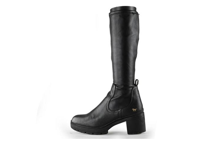 Mustang laarzen in maat 41 Zwart | 25% korting, Kleding | Dames, Schoenen, Zwart, Zo goed als nieuw, Hoge laarzen, Verzenden