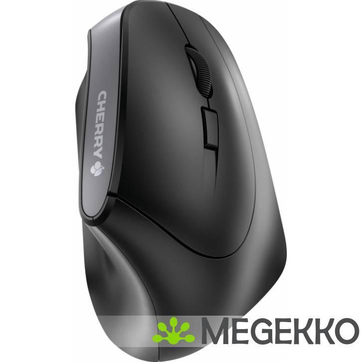 Cherry MW 4500 Ergonomische Muis Draadloos Zwart, Computers en Software, Overige Computers en Software, Nieuw, Verzenden