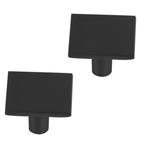Differnz meubelknop Tilburg 30 mm mat zwart 2 stuks, Huis en Inrichting, Nieuw