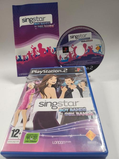 Singstar Boybands vs Girlbands Playstation 2, Consoles de jeu & Jeux vidéo, Jeux | Sony PlayStation 2, Enlèvement ou Envoi