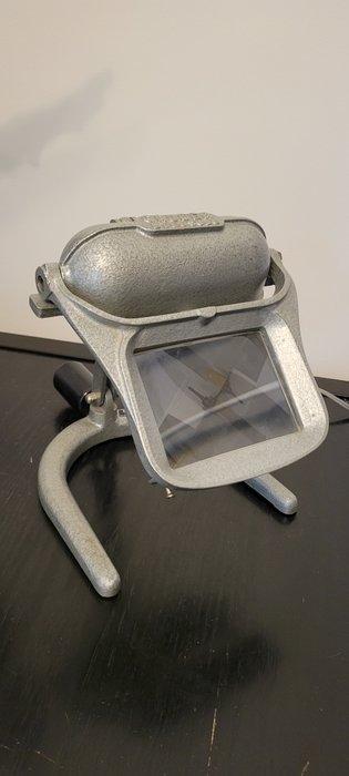 GRUBER - Bureaulamp - LAMP LOUPE - Staal, Antiek en Kunst, Antiek | Wandborden en Tegels