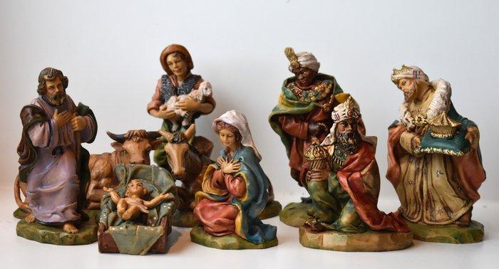 Kerstdecoratie handgeschilderd - uitzonderlijk mooie, Antiek en Kunst, Antiek | Boeken en Manuscripten