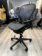 Herman Miller Aeron - Incl. Posturefit En Hoofdsteun, Nieuw, Ergonomisch, Bureaustoel, Zwart