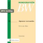 Algemene voorwaarden / Losdelig handboek / Monografieen BW /, Boeken, Verzenden, Gelezen, Jac. Hijma
