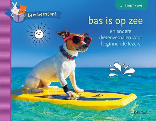 Bas is op zee en andere dierenverhalen voor beginnende, Boeken, Kinderboeken | Jeugd | onder 10 jaar, Zo goed als nieuw, Verzenden