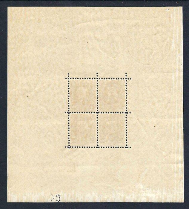 België 1924 - Blok 1 Montenez - OBP/COB BL1, Postzegels en Munten, Postzegels | Europa | België