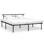 vidaXL Bedframe metaal zwart 180x200 cm, Huis en Inrichting, Slaapkamer | Bedden, Verzenden, Nieuw