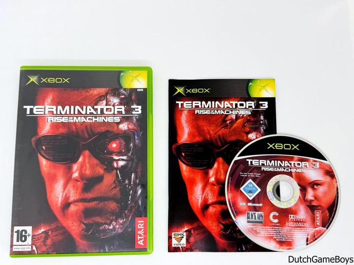 Xbox Classic - Terminator 3 - Rise Of The Machines, Games en Spelcomputers, Games | Xbox Original, Gebruikt, Verzenden