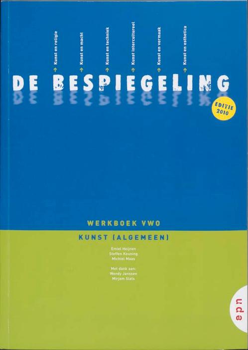 De Bespiegeling / 2010 / deel Werkboek VWO 9789011109032, Boeken, Schoolboeken, Gelezen, Verzenden
