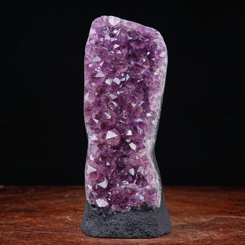 Améthyste Druzy Extraordinaire - Minéral de Première Qualité, Verzamelen, Mineralen en Fossielen
