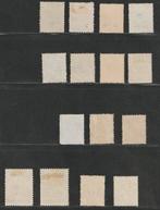 Suriname 1873/1900 - Selectie betere waarden in goede, Gestempeld