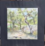 Giuseppe Casciaro (1863-1941), Attr. a - Paesaggio, Antiek en Kunst