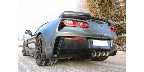 FOX Corvette C7/ Z06 einddemper uitlaat in het midden - 4x10, Autos : Pièces & Accessoires, Systèmes d'échappement, Envoi