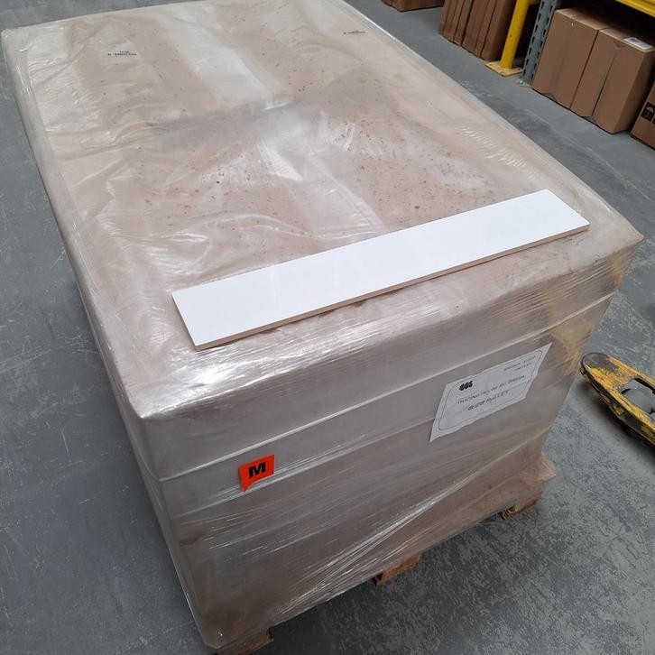 SALE - Partij plint tegels Luzern Shine 10x60cm, 1,9m2 -, Doe-het-zelf en Bouw, Tegels, Nieuw, Ophalen of Verzenden