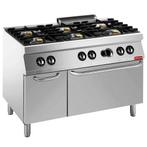 Fornuis + Oven | MAXIMA 700+ | Gas | 6 Branders (6x 5.5kW), Verzenden