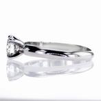 Zonder minimumprijs - Verlovingsring - 14 karaat Witgoud -