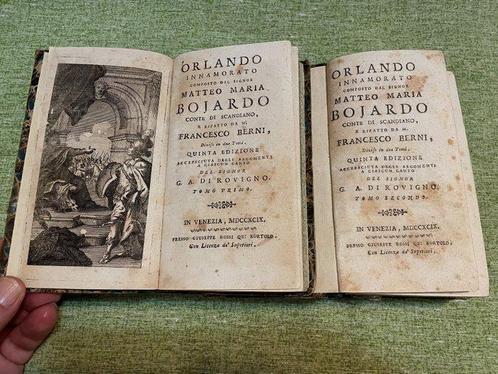 Matteo Maria Bojardo (Conte di Scandiano) - Orlando, Antiek en Kunst, Antiek | Boeken en Manuscripten