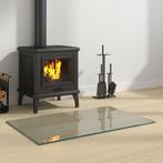 vidaXL Glasplaat openhaard rechthoekig 80x50 cm, Doe-het-zelf en Bouw, Verzenden, Nieuw