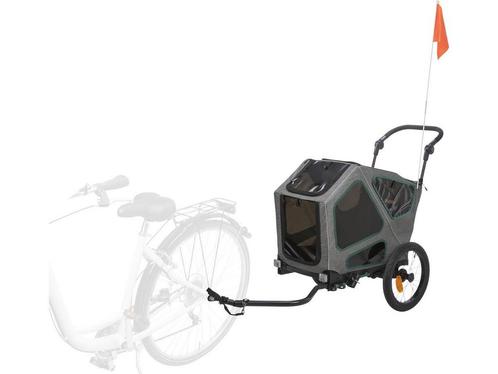 Trixie - Hondenfietskar - Grijs/Salie - 62X80X92 cm, Huis en Inrichting, Woonaccessoires | Overige, Zo goed als nieuw, Verzenden