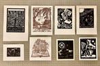 27 Hongarian Ex-libris 1920 to ± 1935 Jugendstil en Artdeco