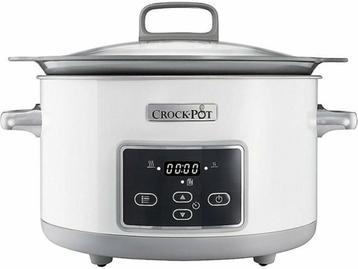 Crock Pot CR026X - Slowcooker - 4,7L DuraCeramic - Wit, Verzenden