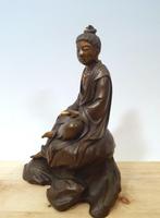 Brons - Kannon in brons - Meiji periode (1868-1912), Antiek en Kunst