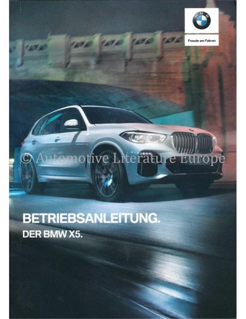 2019 BMW X5 INSTRUCTIEBOEKJE DUITS, Auto diversen, Handleidingen en Instructieboekjes