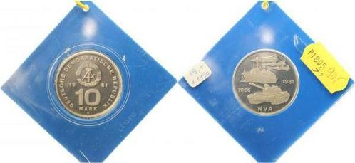 Duitsland 10 Mark Ddr 1981 25j Nva J1578 Pp in Originalka..., Postzegels en Munten, Munten | Europa | Niet-Euromunten, België