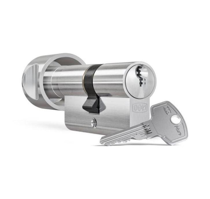 DOM Plura knopcilinder K60/45 SKG2, Doe-het-zelf en Bouw, Hang- en Sluitwerk, Klink of Kruk, Nieuw, Overige materialen