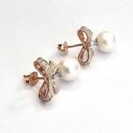 Zonder Minimumprijs - Oorbellen - 9 kt. Roségoud, Zilver -, Nieuw