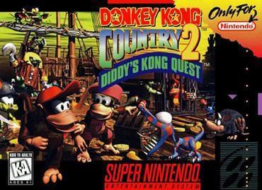 Donkey Kong Country 2 Diddys Kong Quest (Losse Cassette), Games en Spelcomputers, Games | Nintendo Super NES, Zo goed als nieuw