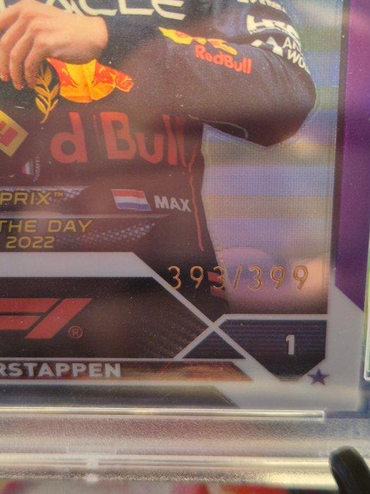 2023 Topps Chrome F1 Max Verstappen 178 Numbered parallel,, Verzamelen, Stickers