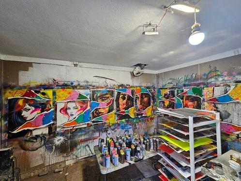 UTOPIA XX - Bubbles mix A25, Antiek en Kunst, Kunst | Schilderijen | Modern