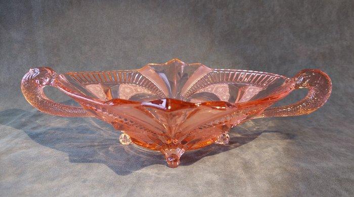 Tafelmiddenstuk - Glas - Art Deco Schaal, Antiek en Kunst, Antiek | Glaswerk en Kristal