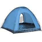 vidaXL Tent 6-persoons blauw, Caravanes & Camping, Tentes