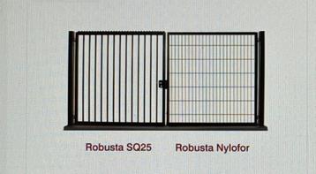 Robusta Vleugel SQ25 - BETAFENCE, Ophalen, Draaipoort