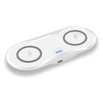 2 in 1 Qi Universele Draadloze Oplader 10W Wireless Charging, Telecommunicatie, Verzenden, Nieuw