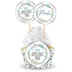 Cupcake Decoratie Set Mijn Speciale Dag 12 delig, Verzenden, Nieuw
