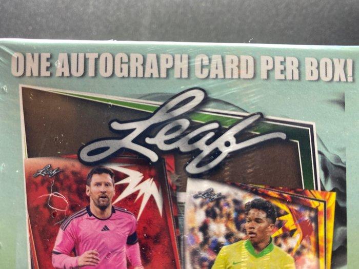 2024 Leaf Leaf 2024 Soccer Lionel Messi, Endrick Gesigneerde, Verzamelen, Stickers