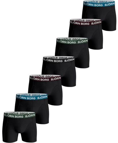 Bjorn Borg Boxers 7-Pack Multicolour Zwart maat S Heren