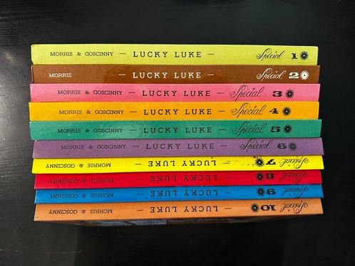 Lucky Luke - Intégrale T1 à T10 - 10x C - 10 Album -, Boeken, Stripverhalen