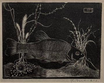 Jan Mankes (1889-1920), after - Originele Ingelijste